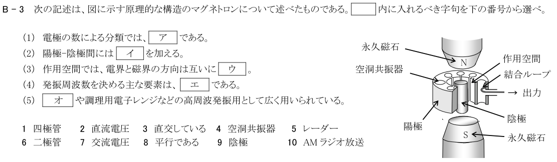 一陸技基礎令和3年07月期第2回B03